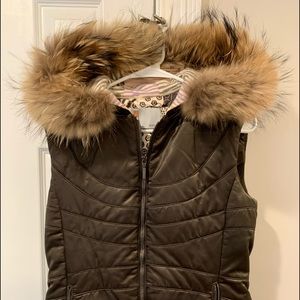 Missoni Fur Hood Vest